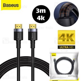 تصویر کابل 3 متری HDMI بیسوس مدل Cafule 4K Cable 