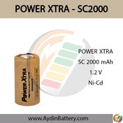 تصویر باتری نیکل کادمیومPOWER XTRA SC2000 