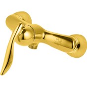 تصویر شیر توالت اسناپل مدل رهام - طلایی براق Snapple Roham toilet tap