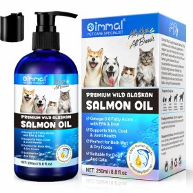 تصویر روغن ماهی سالمون پمپی اویمال Oimmal Salmon Oil