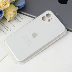 تصویر قاب محافظ لنزدار سیلیکونی زیربسته iPhone 12 Siliconi Cover Case For iPhone 12