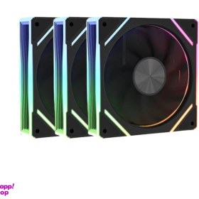 تصویر فن کیس لاجیکی مدل F327 BK بسته 3 عددی 