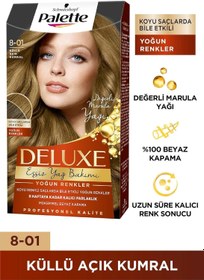 تصویر کیت رنگ مو پلت سری Deluxe شماره 01-8 