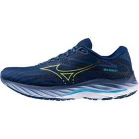 تصویر کتونی میزانو مدل Wave rider 27 رنگ آبی سرمه ای سایز ۴۱ تا ۴۶ - سایز ۴ Mizuno Wave rider 27