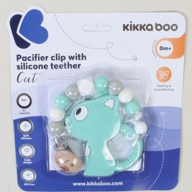 تصویر بند پستانک و دندانگیر طرح CLIP SILICONE GATTO Order Baby