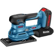 تصویر سمباده لرزان شارژی رونیکس مدل ۸۶۲۰ 