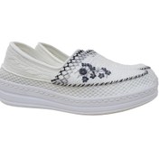 تصویر گیوه راحتی طبی سفید مدل ترنج 