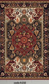 تصویر فرشینه طرح چاپی ۱۵۰×۲۲۵ 