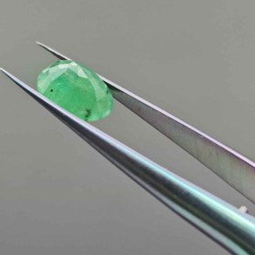 تصویر زمرد بیضی کد 37274 