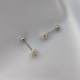 تصویر پیرسینگ نگینی تک عددی - کد ۱۲ 