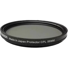 تصویر فیلتر لنز پلاریزه 58 میلیمتر تامرون Tamron CPL 58mm Filter 