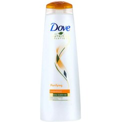 تصویر شامپو موهای چرب داو مدل Purifying حجم 400 میلی لیتر Dove Purifying For Oily Hair Shampoo