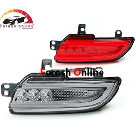 تصویر جفت مه شکن عقب پژو 207 