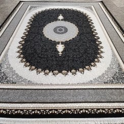 تصویر فرش ماشینی طرح ساحل ۷۰۰ شانه سایز ۱۲ متر نقره ای 