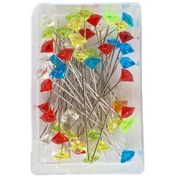 تصویر سوزن ته گرد مدل الماس سایز بزرگ جعبه ای (6 بسته 50 عددی) 