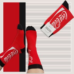 تصویر جوراب ساقدار اسپرت آپتیمیست طرح کوکاکولا‎ Optimist sports tights with Coca-Cola design