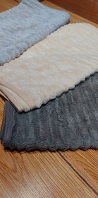 تصویر حوله دست و صورت 