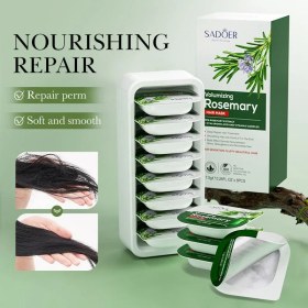 تصویر ماسک مو ساشه ای ضد ریزش و حجم دهنده رزماری سادور SADOER SADOER Rosemary Hair Mask