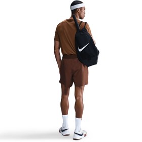 تصویر تی شرت تنیس مردانه نایک NikeCourt Advantage Dri-FIT- قهوه ای NikeCourt Advantage Men's Dri-FIT Brown Tennis T-Shirts