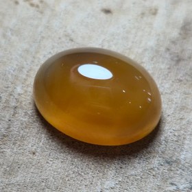 تصویر عقیق پرتقالی طبیعی قواره دار خوش رنگ 