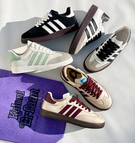 تصویر کتونی آدیداس سامبا کرم زنانه Adidas