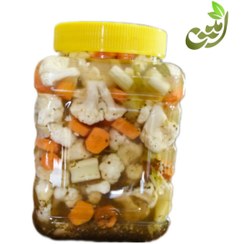 تصویر ترشی هفت بیجار امین وزن ۵ کیلوگرم خانگی و سالم 