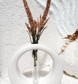تصویر گلدان گل خشک 