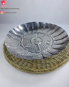 تصویر بخار پز بزرگ استیل 