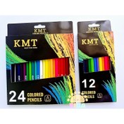 تصویر مداد رنگی ۱۲ ، ۲۴ ، ۳۶ و ۴۸ رنگ KMT 