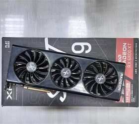 تصویر کارت گرافیک XFX مدل rx6800 swft 16gb GDDR6 