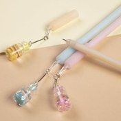 تصویر روان نویس آویز دار آکواریومی - زرد 