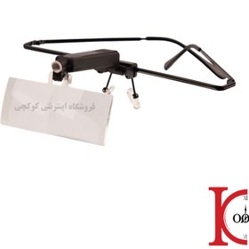 تصویر ذره بین عینکی 