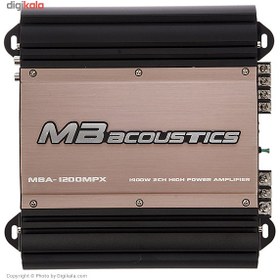 تصویر آمپلی‌ فایر خودرو ام‌ بی آکوستیکس مدل MBA-1200MPX ا MB Acoustics MBA-1200MPX Car Amplifier MB Acoustics MBA-1200MPX Car Amplifier