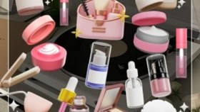 تصویر آیکون لوازم آرایشی 3D 