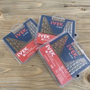 تصویر ست مته و سری پیچ گوشتی ایوک مدل K-1010 مجموعه ۱۴ عددی 