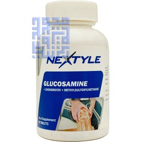 تصویر قرص Glucosamine بسته 60 عددی نکستایل ا Nextyle Glucosamine 60 Tablets Nextyle Glucosamine 60 Tablets