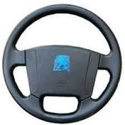 تصویر غربیلک فرمان پژو مشکی شرکتی جنس عالی 