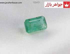 تصویر نگین زمرد زامبیا بی نظیر کد 122451 