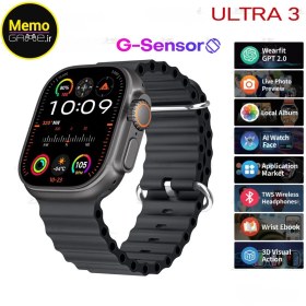 تصویر اپل واچ ساعت هوشمند مدل ULTRA 3 اصلی 