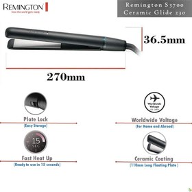 تصویر اتو مو رمینگتون مدل S3700 ا s3700 remington s3700 remington