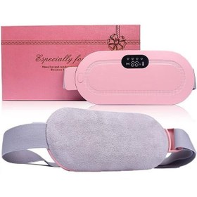 تصویر کمربند ماساژور و حرارتی تسکین درد قاعدگی بانوان اصل 