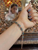 تصویر دستبند زنجیری کد 1218 
