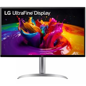 تصویر مانیتور 32 اینچ ال جی مدل UltraFine 32UQ750-W LG UltraFine 32UQ750-W 32-Inch 4K UHD VA Monitor