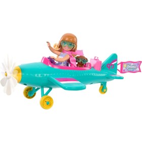 تصویر مجموعه بازی باربی چلسی: هواپیما برند barbie Barbie Chelsea Can Be Plane Playset