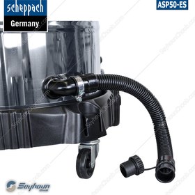 تصویر SCHEPPACH ASP50-ES جاروبرقی صنعتی 50 لیتری 1400 وات شپخ مدل 5907710901 ا scheppach 5907710901 asp50-es vacuum cleaner scheppach 5907710901 asp50-es vacuum cleaner