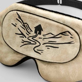 تصویر طرح دشت برای چشم بند خواب کورال plain Design for Coral641 Sleep Mask