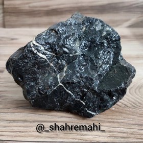 تصویر سنگ آکواریوم( کد 5)دکوری طبیعی سنگ رایو مشکی 