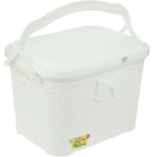 تصویر سبد پیک نیک بازن کد 171010 - طوسی 