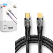 تصویر کابل دوسر تایپ سی راک Rock مدل Z21 RCB0836 توان 100 وات 1.2 متر | جانبی 