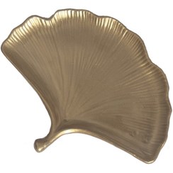 تصویر ظرف دکوری مدل برگ جینگو عریض 